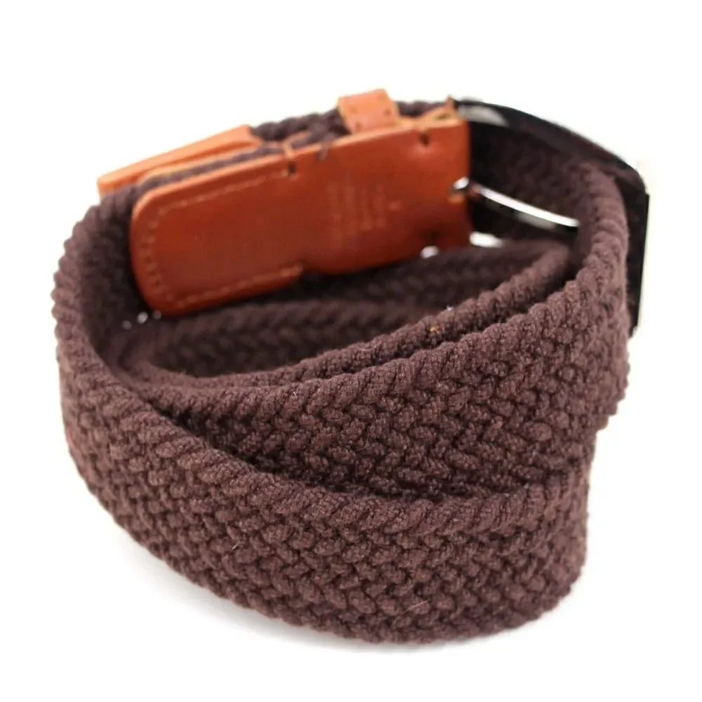 BROWN GENUINE LEATHER 1 3/8